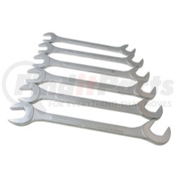 9916 by SUNEX TOOLS - 6Pc Jumbo Angled Wrench Set, Fractional raised panel