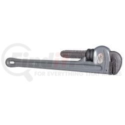 KTI-49118 by K-TOOL INTERNATIONAL - 18" Aluminum Pipe Wrench, 3-1/4" Capacity