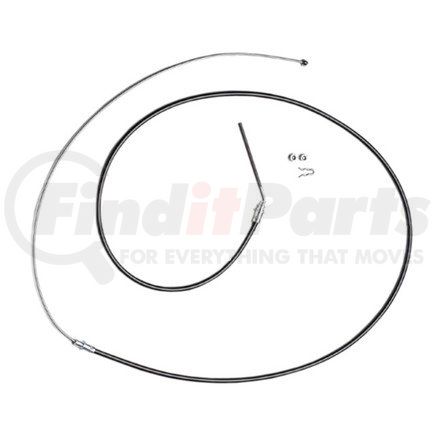 BC93382 by RAYBESTOS - Brake Parts Inc Raybestos Element3 Parking Brake Cable