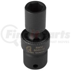 808UM by SUNEX TOOLS - 1/4" Drive 8mm Impact Socket Universal