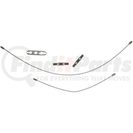 BC94687 by RAYBESTOS - Brake Parts Inc Raybestos Element3 Parking Brake Cable