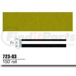 723-03 by 3M - Trim Stripe Tape - Scotchcal™ Striping Tape, Gold Metallic, 5/16"
