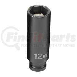 912MDG by GREY PNEUMATIC - 1/4" Drive x 12mm Magnetic Deep