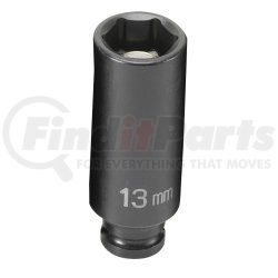 913MDG by GREY PNEUMATIC - 1/4" Drive x 13mm Magnetic Deep