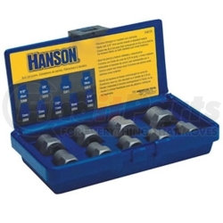54019 by HANSON - 9 Piece Metric Bolt Extractor Set