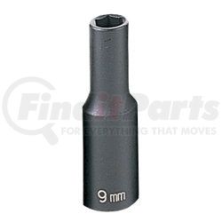 1009MD by GREY PNEUMATIC - 3/8" Drive x 9mm Deep Impact Socket