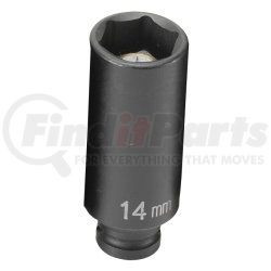 914MDG by GREY PNEUMATIC - 1/4" Drive x 14mm Magnetic Deep