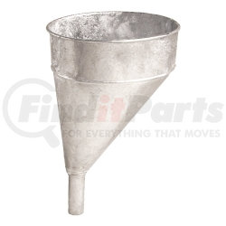 75-002 by PLEWS - Offset Galvanized Funnel, 5-Quart