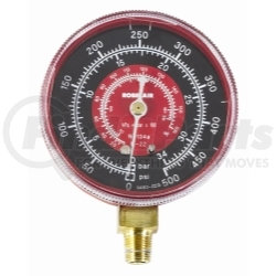 11795 by ROBINAIR - R134a High Side Gauge (Red)