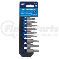 6180 by OTC TOOLS & EQUIPMENT - 9 pc. Torx® Plus Bit Socket Set