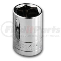 41136 by SK HAND TOOL - 1/2" Dr STD 6 Pt  Socket Chrome, 1-1/8"