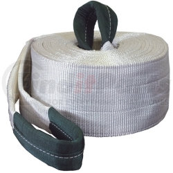 KTI-73814 by K-TOOL INTERNATIONAL - Tow Strap With Looped Ends 6" x 30' - 60,000 lb. Capacity