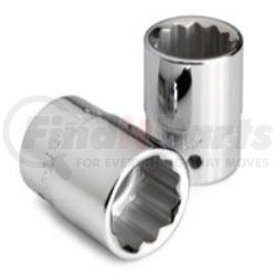 47168 by SK HAND TOOL - 3/4" Dr STD 12 Pt  Socket Chrome, 2-1/8"