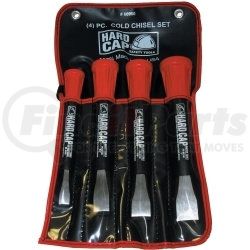 66900 by KEN-TOOL - 4 Piece Hard Cap Cold Chisel Set