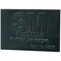 5518 by 3M - Wetordry™ Rubber Squeegee 05518, 2" x 3"