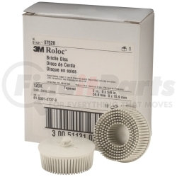 7528 by 3M - Scotch-Brite™ Roloc™ Bristle Disc 07528 White, 2", Fine, 10 discs/bx