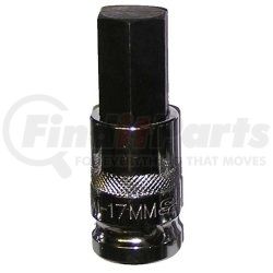 HM-17MM by VIM TOOLS - 17mm Hex Bit, 1/2" Sq Dr Bit Holder