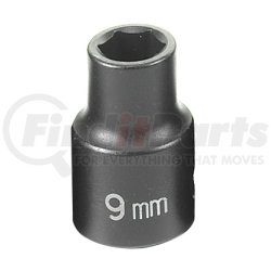 1009M by GREY PNEUMATIC - 3/8" Drive x 9mm Standard Impact Socket