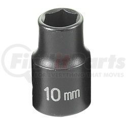 1010M by GREY PNEUMATIC - 3/8" Drive x 10mm Standard Impact Socket