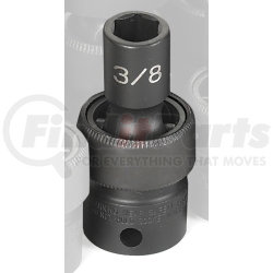 1012U by GREY PNEUMATIC - 3/8" Drive x 3/8" Standard Universal Impact Socket