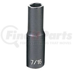 1014D by GREY PNEUMATIC - 3/8" Drive x 7/16" Deep Impact Socket