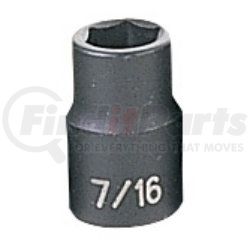 1014R by GREY PNEUMATIC - 3/8" Drive x 7/16" Standard Impact Socket