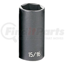 1030D by GREY PNEUMATIC - 3/8" Drive x 15/16" Deep Impact Socket