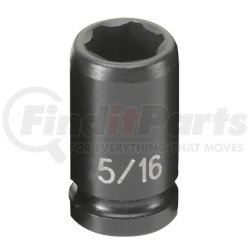 910RG by GREY PNEUMATIC - 1/4" Drive x 5/16" Magnetic Standard