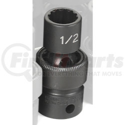 1116U by GREY PNEUMATIC - 3/8" Drive x 1/2" 12 Point Standard Universal Socket