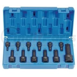 1234T by GREY PNEUMATIC - Assorted Drive 12 Piece Int. Star Impact Driver Set