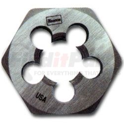 9739 by HANSON - High Carbon Steel Hexagon 1" Across Flat Die 10mm-1.25