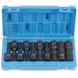 1398H by GREY PNEUMATIC - 1/2" Drive 10 Piece Hex Driver Set