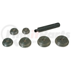 12600 by LISLE - 7 pc. Bearing Race and Seal Driver Kit