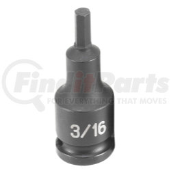 1906F by GREY PNEUMATIC - 3/8" Drive x 3/16" Hex Driver