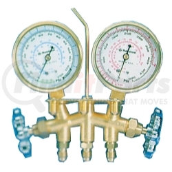 35772 by MASTERCOOL - Brass Manifold Gauge Set with 72" Hoses