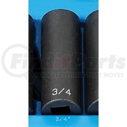 2124D by GREY PNEUMATIC - 1/2" Drive x 3/4" Deep - 12 Point