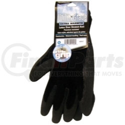 408WTM by MAGID GLOVE & SAFETY MFG.LLC. - Black Winter Knit, Latex Coated Palm Gloves - Medium