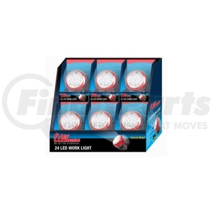 RT2LT6PK by ULLMAN DEVICES - Rotating Magnetic LED Work Light - 6-Pack Display