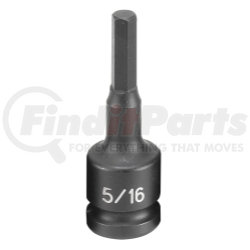 2910F by GREY PNEUMATIC - 1/2" Drive x 5/16" Hex Driver