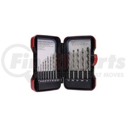 Mountain XDBS13WH 13 PCS HIGH SPEED STEEL DRILL BIT SET