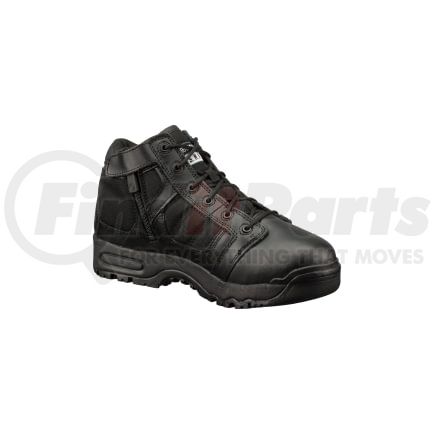 1231-BLK-9.0 by THE ORIGINAL SWAT FOOTWEAR CO - 5" Non Visible Air (N.V.A.) Shoe with Side Zipper, Size 9.0
