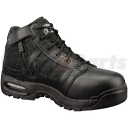 1261-BLK-12.0 by THE ORIGINAL SWAT FOOTWEAR CO - AIr 5" CST (Safety Toe) Side Zip, Black Shoe, Size 12.0