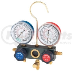 6697M by FJC, INC. - Dual Manifold Gauge Set with Manual Service Couplers