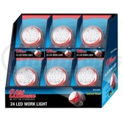 RT48LT6PK by ULLMAN DEVICES - SIx Pack Display of ULLRT-48LT (48 LED Rotating Magnetic Work Light)