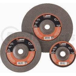 1423-3153 by FIREPOWER - Depressed Center Grinding Wheels, Type 27, Without Hubs, 4-1/2” x 1/4” x 7/8”