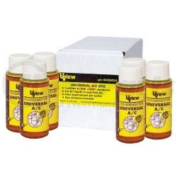 B499024 by UVIEW - 1 oz. Universal A/C Bottle Dye - 6-pk.