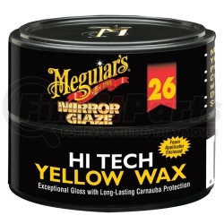 M2611 by MEGUIAR'S - Mirror Glaze® Hi-Tech Yellow Wax, Paste