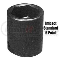 KTI-38117 by K-TOOL INTERNATIONAL - 1/2in. Drive Standard 6 Point Impact Socket 17mm