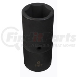 2705 by SUNEX TOOLS - 1/2" Drive Deep Flip Impact Socket 17mm x 21mm