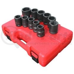 4682 by SUNEX TOOLS - 3/4" Drive, SAE Truck Service Impact Socket Set, 11 Pc.